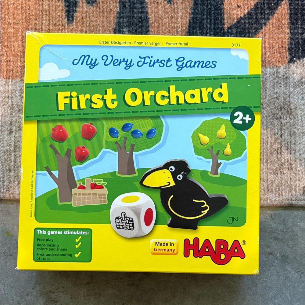 HABA First Orchard Game - Colorful Educational Game for Toddlers